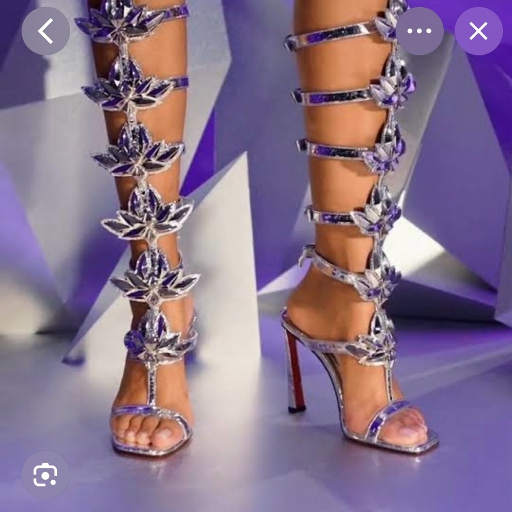 SOLD!! Christian Louboutin Marvel Gladiator Sz 37